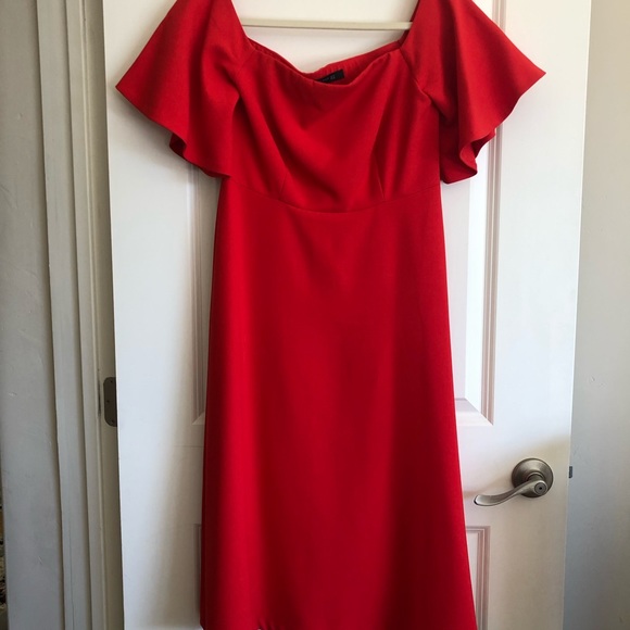 sleeveless midi floral dress Floral Embroidered Sleeveless Midi Dress S